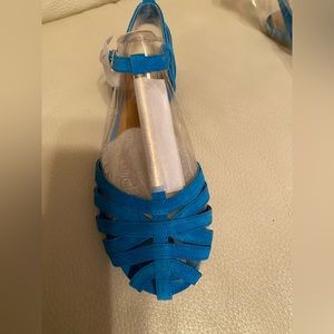 Dolce Vita Sandals sea blue suede size 8